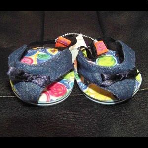 NEW Stuffed Animal Accessories - Denim Sandals